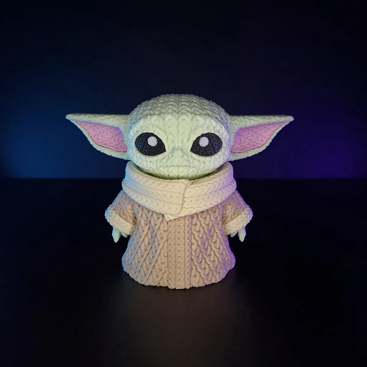 Inspirado en Baby Yoda (Grogu)