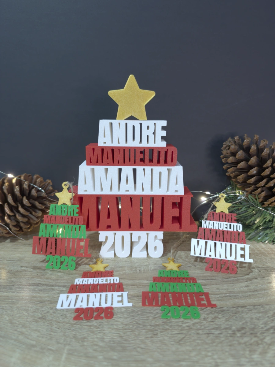Combo Arbol + Colgantes Personalizados - imagen 2