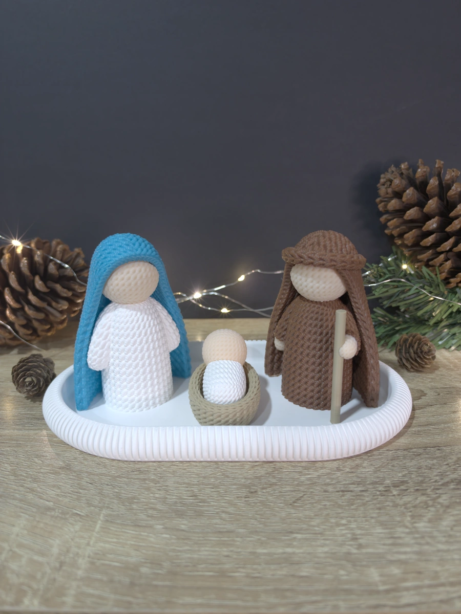 Nacimiento Estilo Crochet - imagen 2